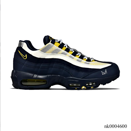 Eric Koston x AM 95 SB Obsidian Speed Yellow Shoes Sneakers