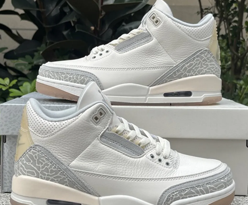 AJ 3 Craft Ivory Shoes Sneakers
