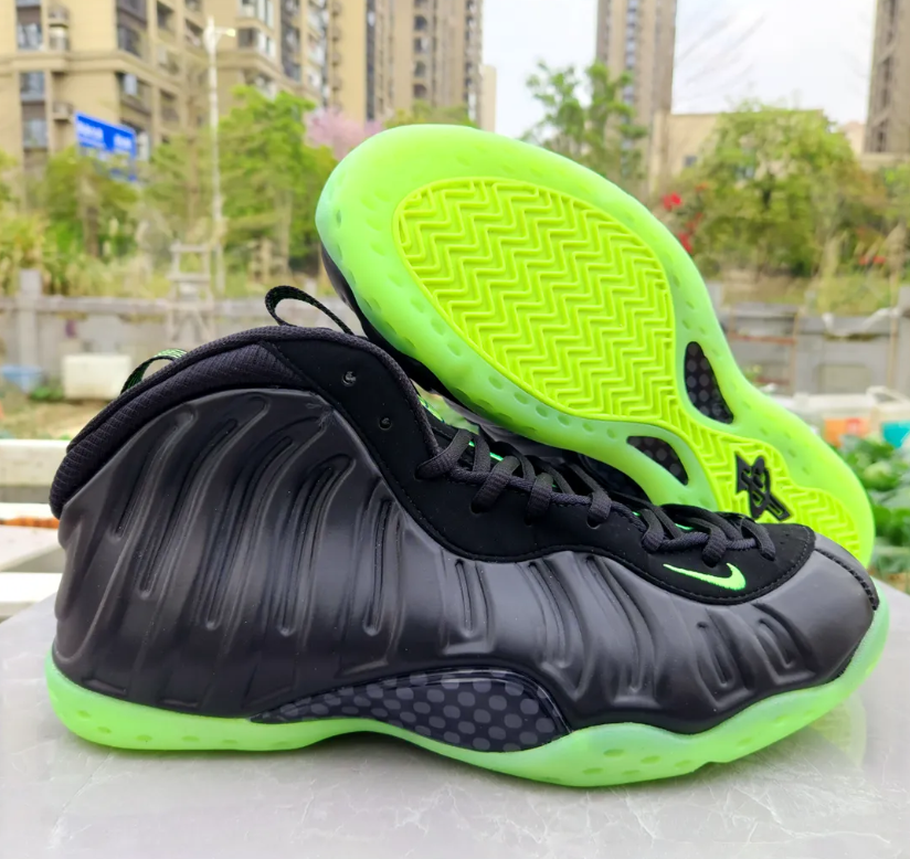 Air Foamposite One Black Volt Shoes Sneakers