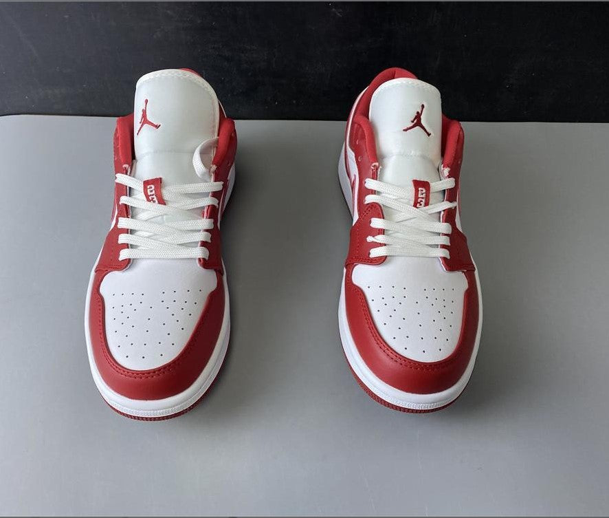 Air Jordan 1 Low Gym Red White Shoes Sneakers