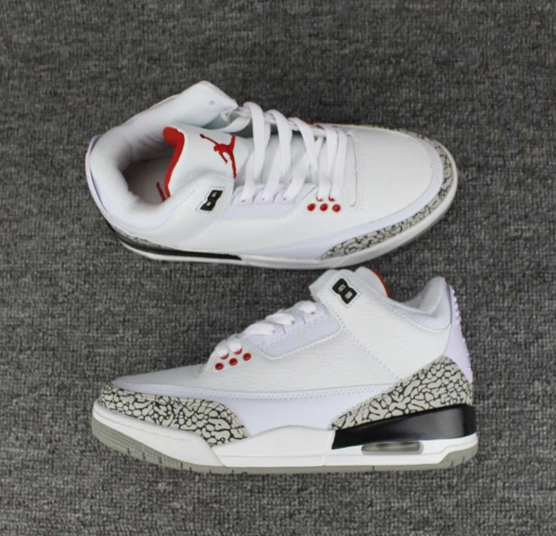 Air Jordan 3 Retro White Cement ’88 Dunk Contest Shoes Sneakers