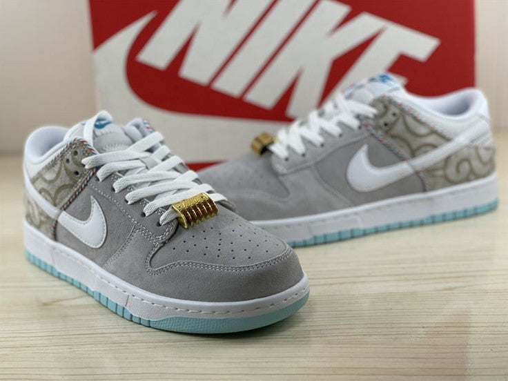 Dunk Low Barbershop Grey Shoes Sneakers