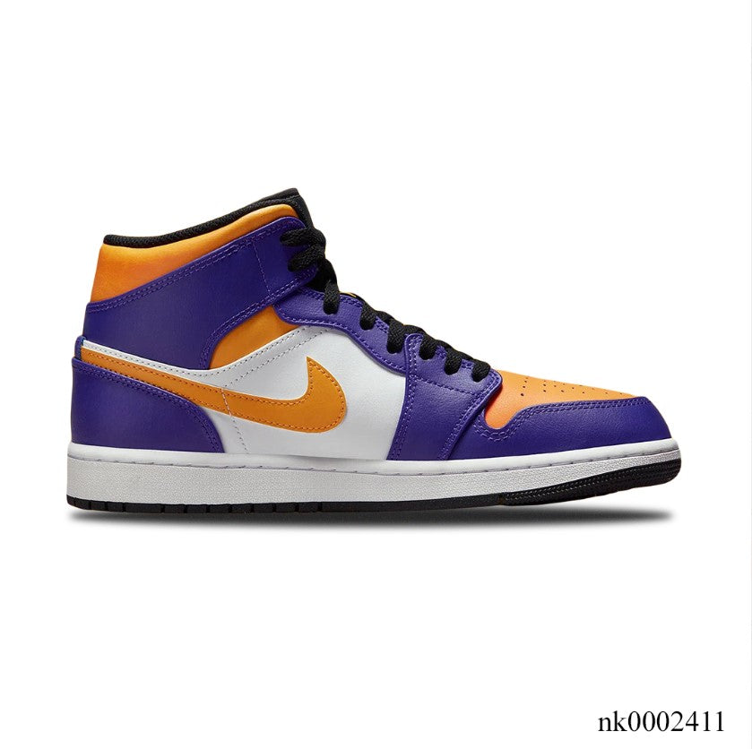 Air Jordan 1 Mid Lakers Shoes Sneakers