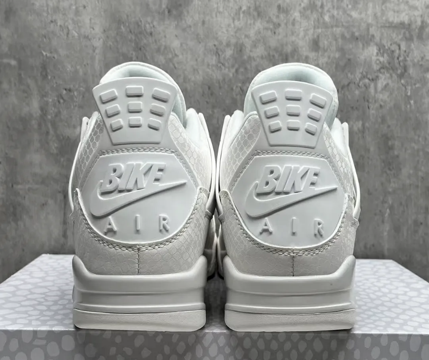 Nigel Sylvester x Air Jordan 4 White Mamba Shoes Sneakers