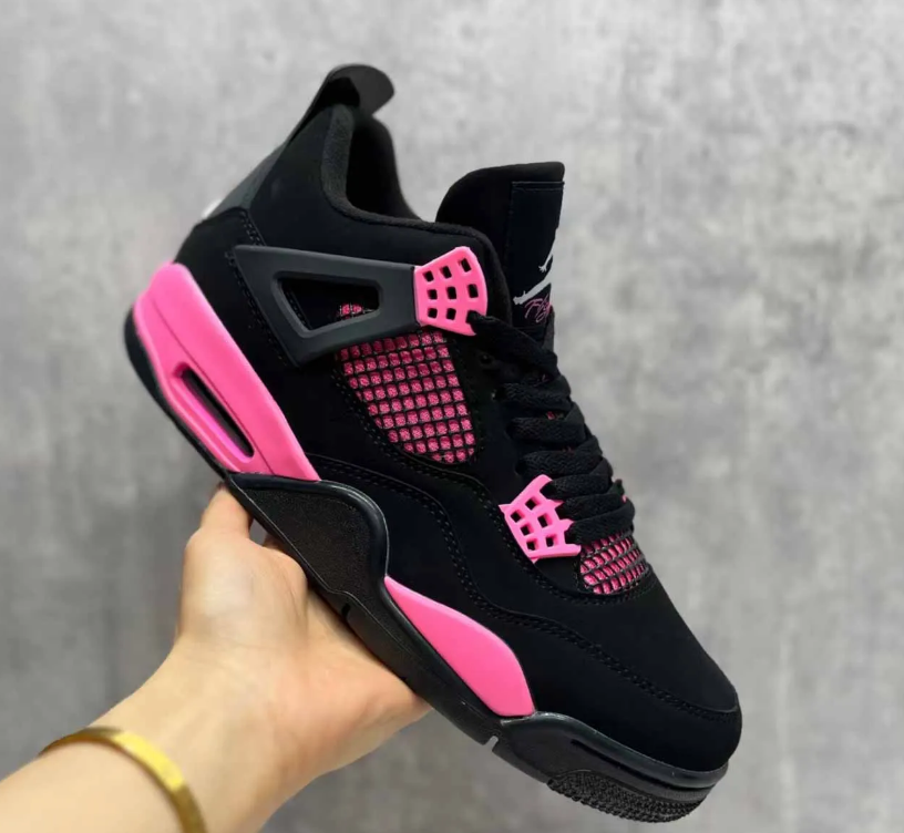 Air Jordan 4 Pink Thunder Shoes Sneakers