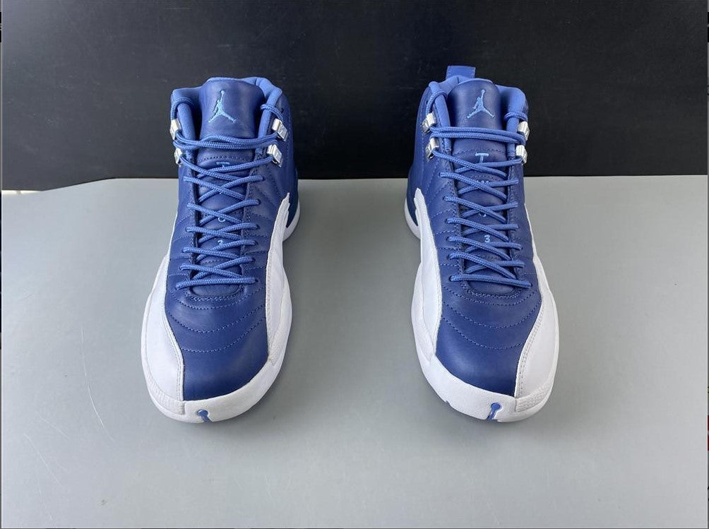 Air Jordan 12 Retro Stone Blue Shoes Sneakers