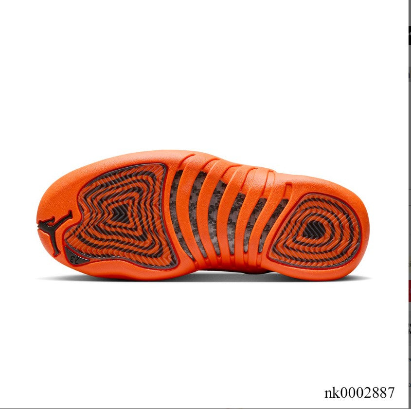 Air Jordan 12 Brilliant Orange Shoes Sneakers