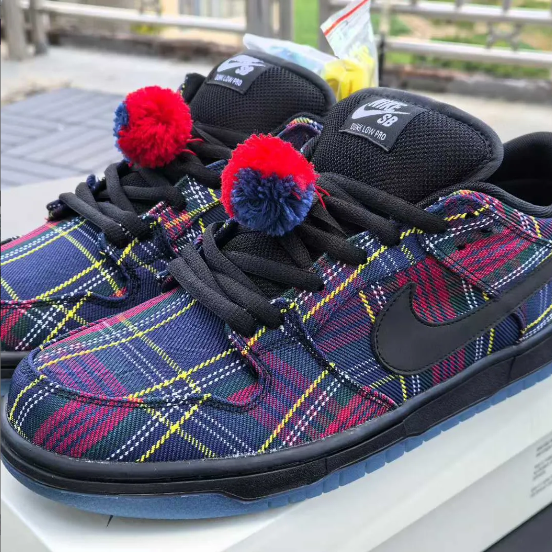 Nardwuar x Dunk Low SB Pro Tartan Shoes Sneakers