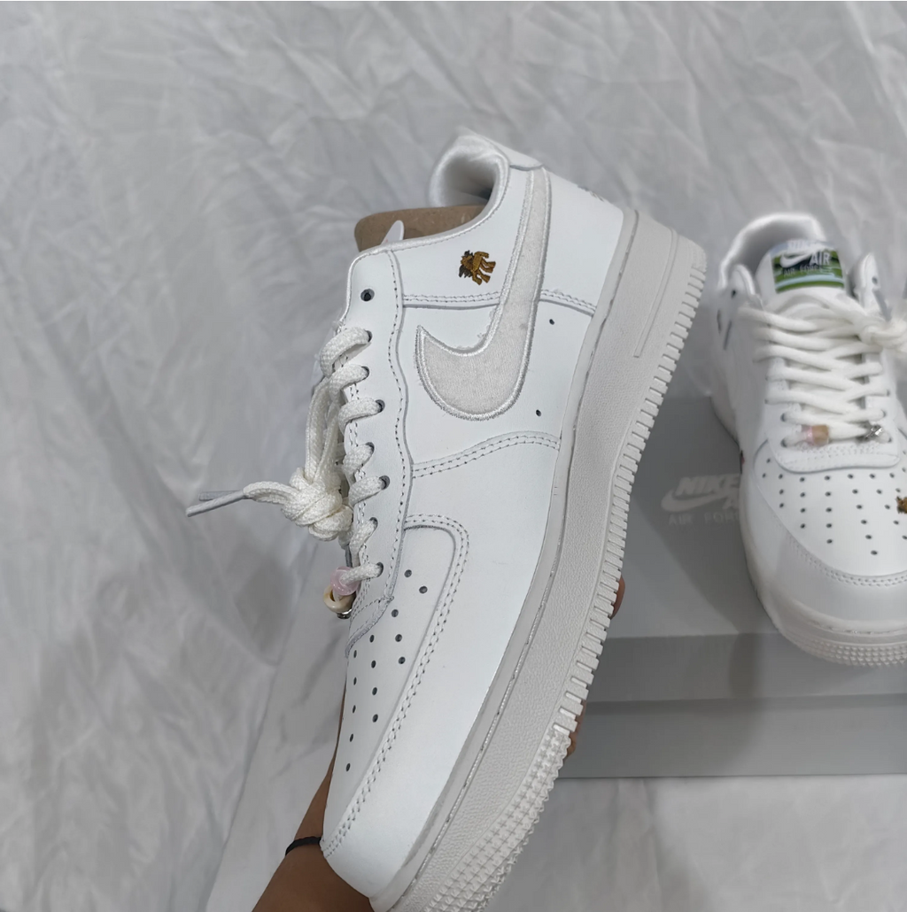 Air Force 1 Chenille Swoosh Year Of The Horse Shoes Sneaker