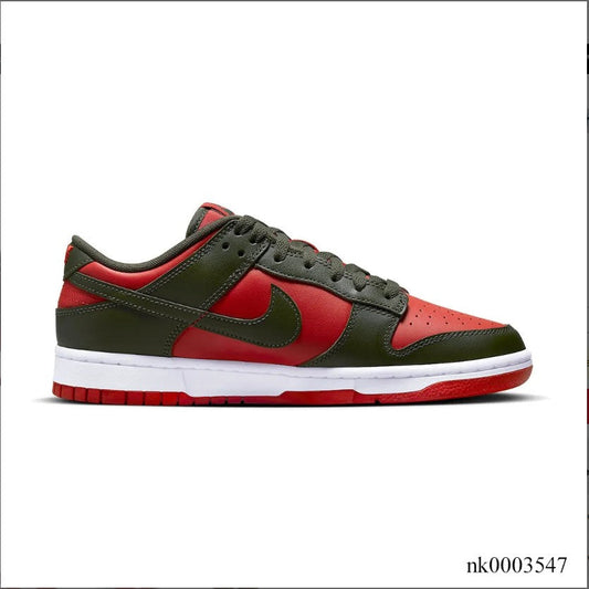 Dunk Low Mystic Red Cargo Khaki Shoes Sneakers
