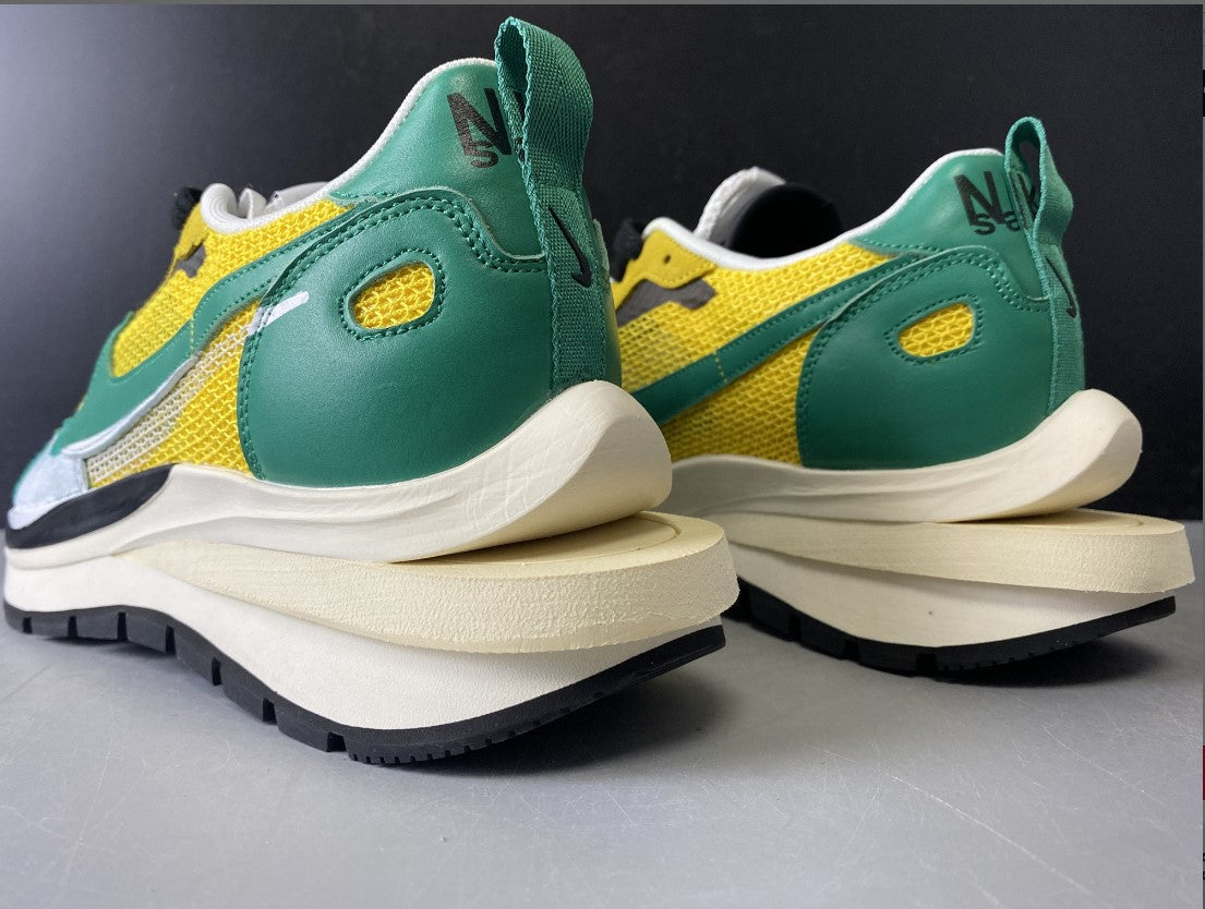 Sacai x Pegasua Vaporfly Yellow Green Shoes Sneakers