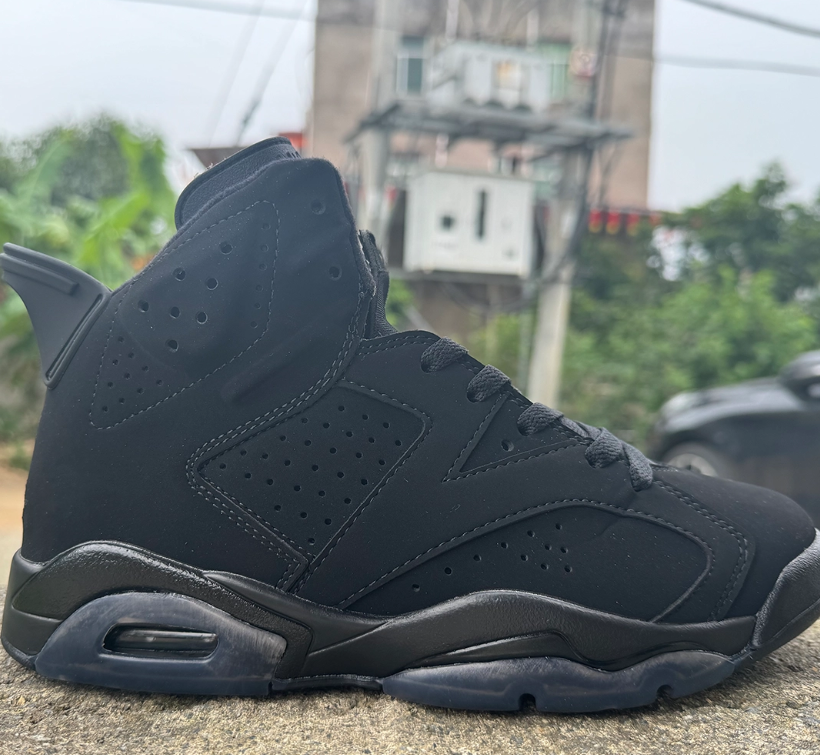 Air Jordan 6 Triple Black Shoes Sneakers