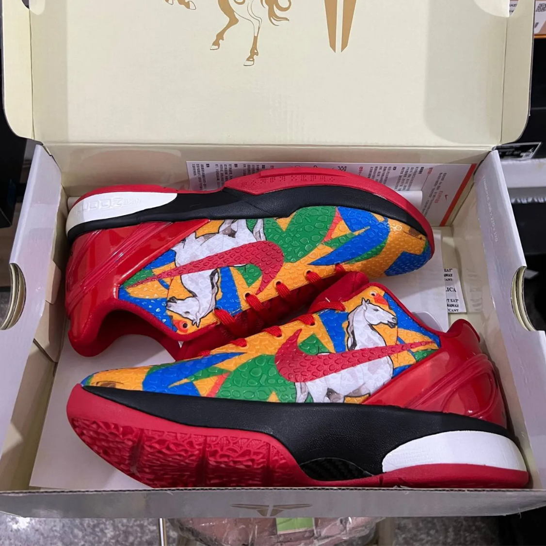 Kobe 6 Year Of The Horse Shoes Sneakers