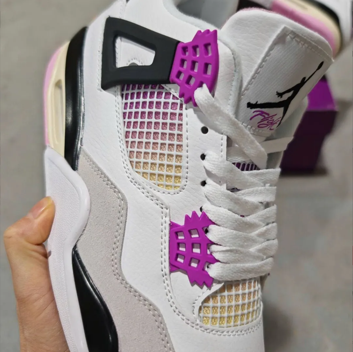 Air Jordan 4 Comic Shoes Sneakers