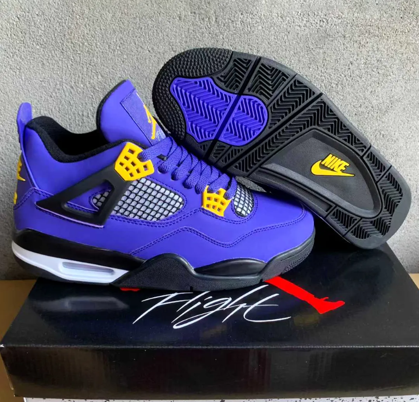 Air Jordan 4 Imperial Purple Shoes Sneakers