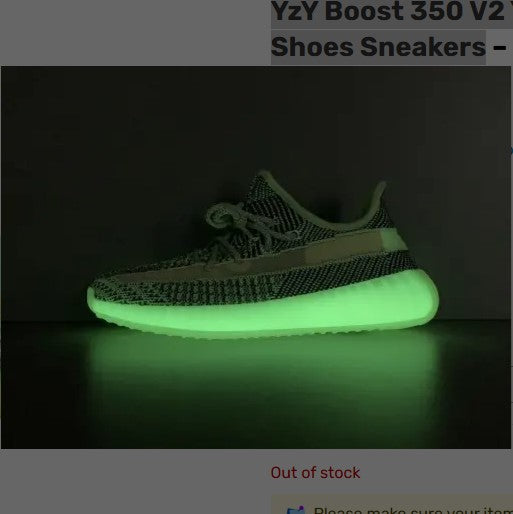 Yeezy Boost 350 V2 Yeezreel (Reflective) Shoes Sneakers
