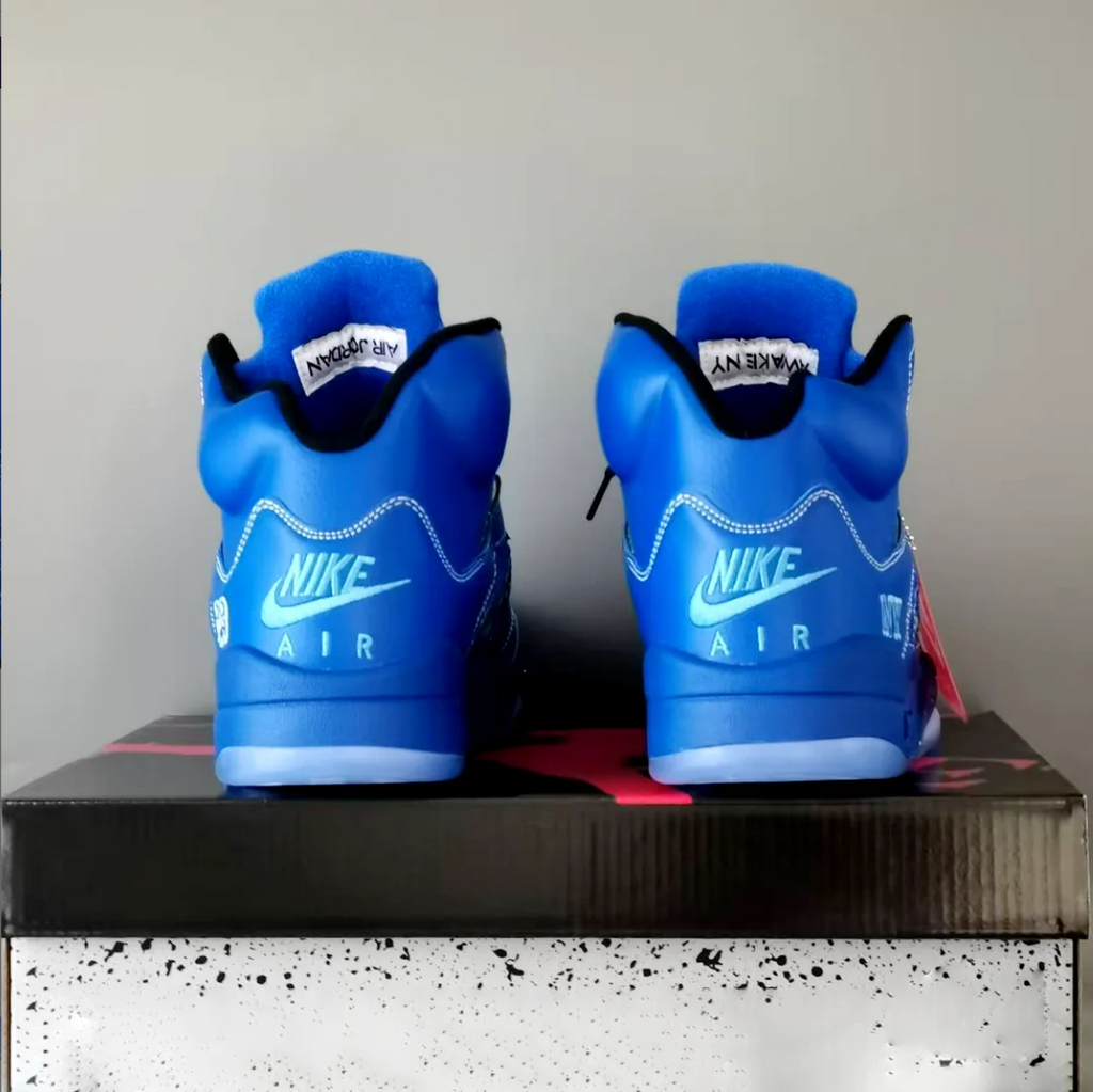 Awake NY x Air Jordan 5 Blueprint Shoes Sneakers