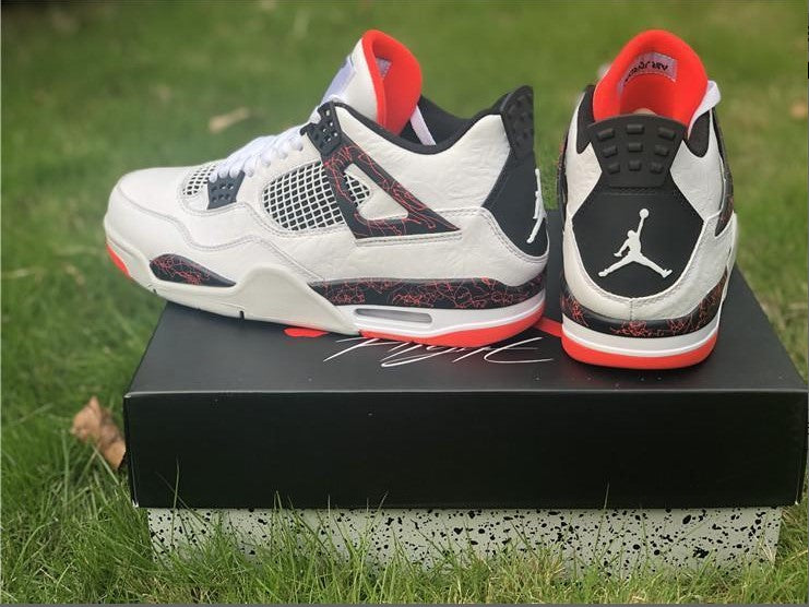 Air Jordan 4 Retro Flight Nostalgia Shoes Sneakers (Big Size Available)