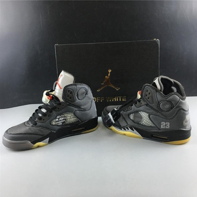 Air Jordan 5 Retro OW Black Shoes Sneakers