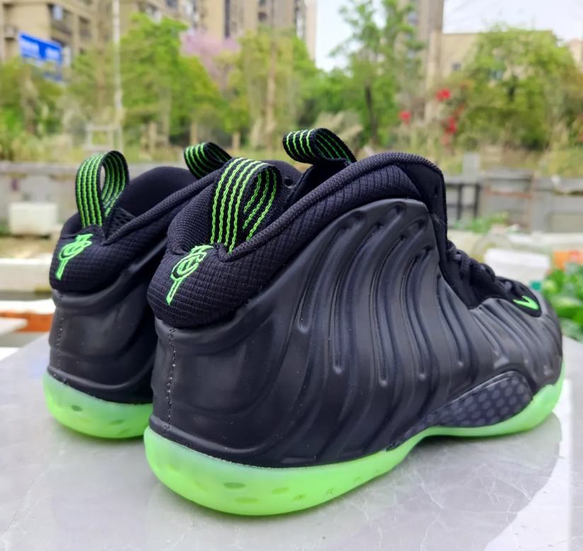 Air Foamposite One Black Volt Shoes Sneakers