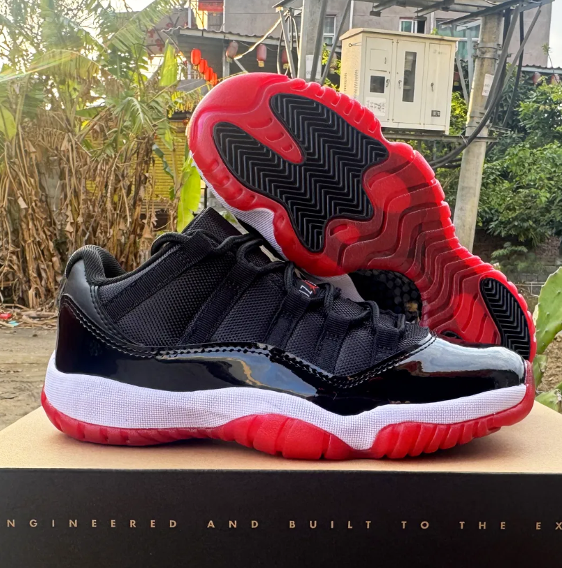 Air Jordan 11 Low Bred 2025 Shoes Sneakers