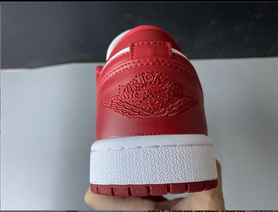 Air Jordan 1 Low Gym Red White Shoes Sneakers