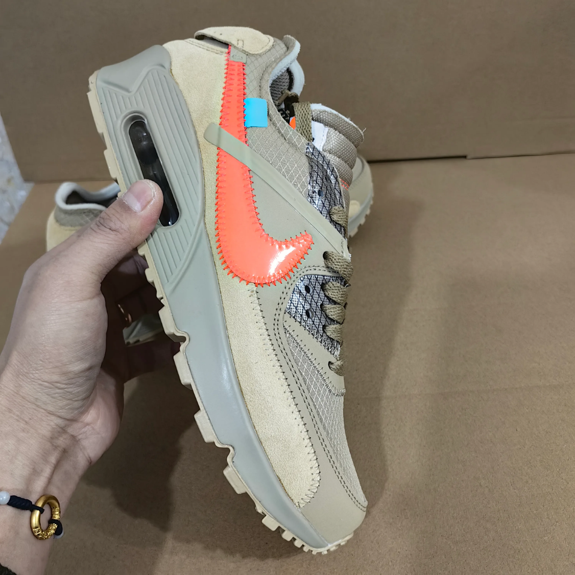OW x Airforce Max 90 ‘Desert Ore’ Shoes Sneakers