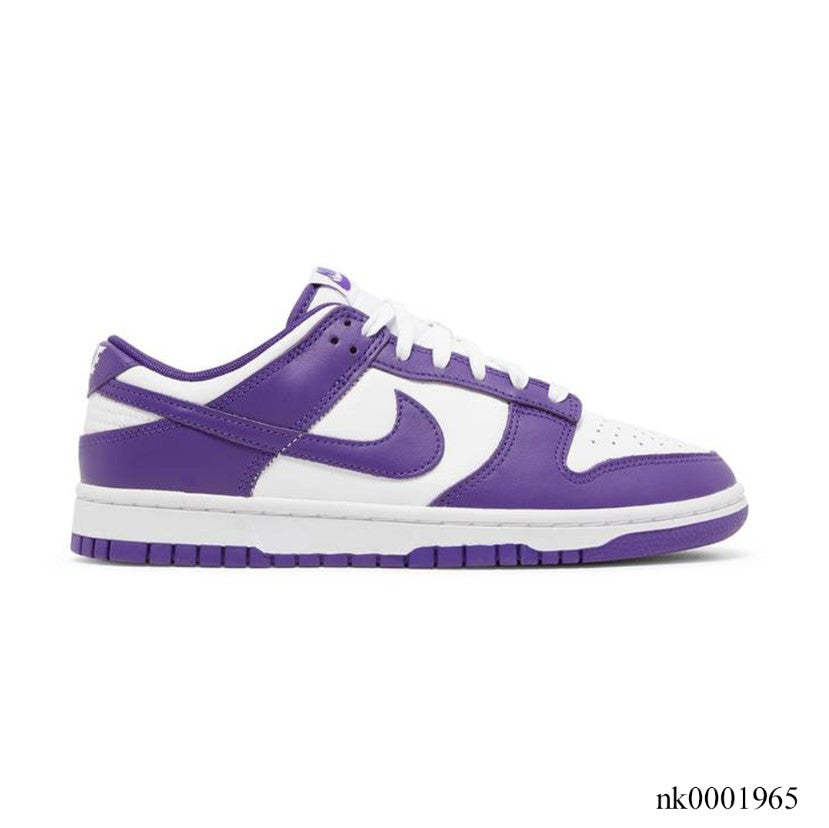 Dunk Low Championship Court Purple Shoes Sneakers