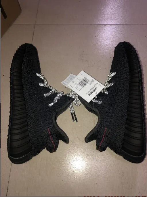 Yeezy Boost 350 V2 Black (Non-Reflective) Shoes Sneakers