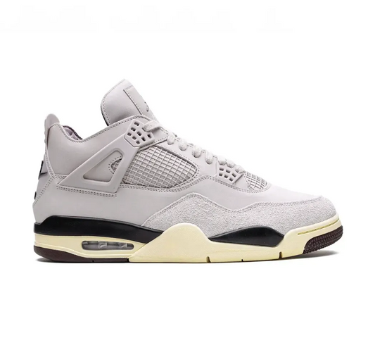 A Ma Maniere x Air Jordan 4 Fossil Stone Shoes Sneakers