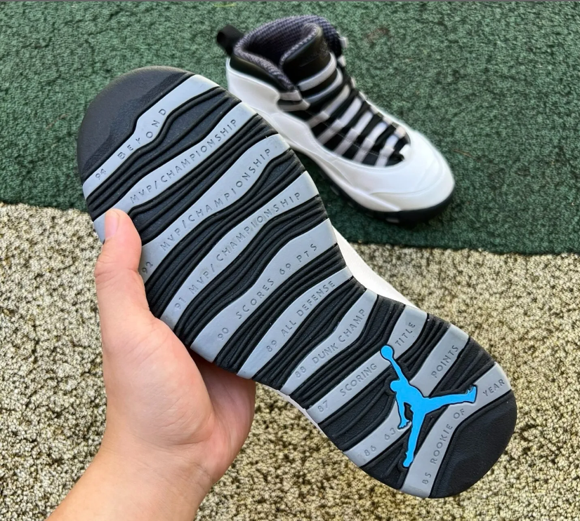 Air Jordan 10 Retro Steel Shoes Sneakers