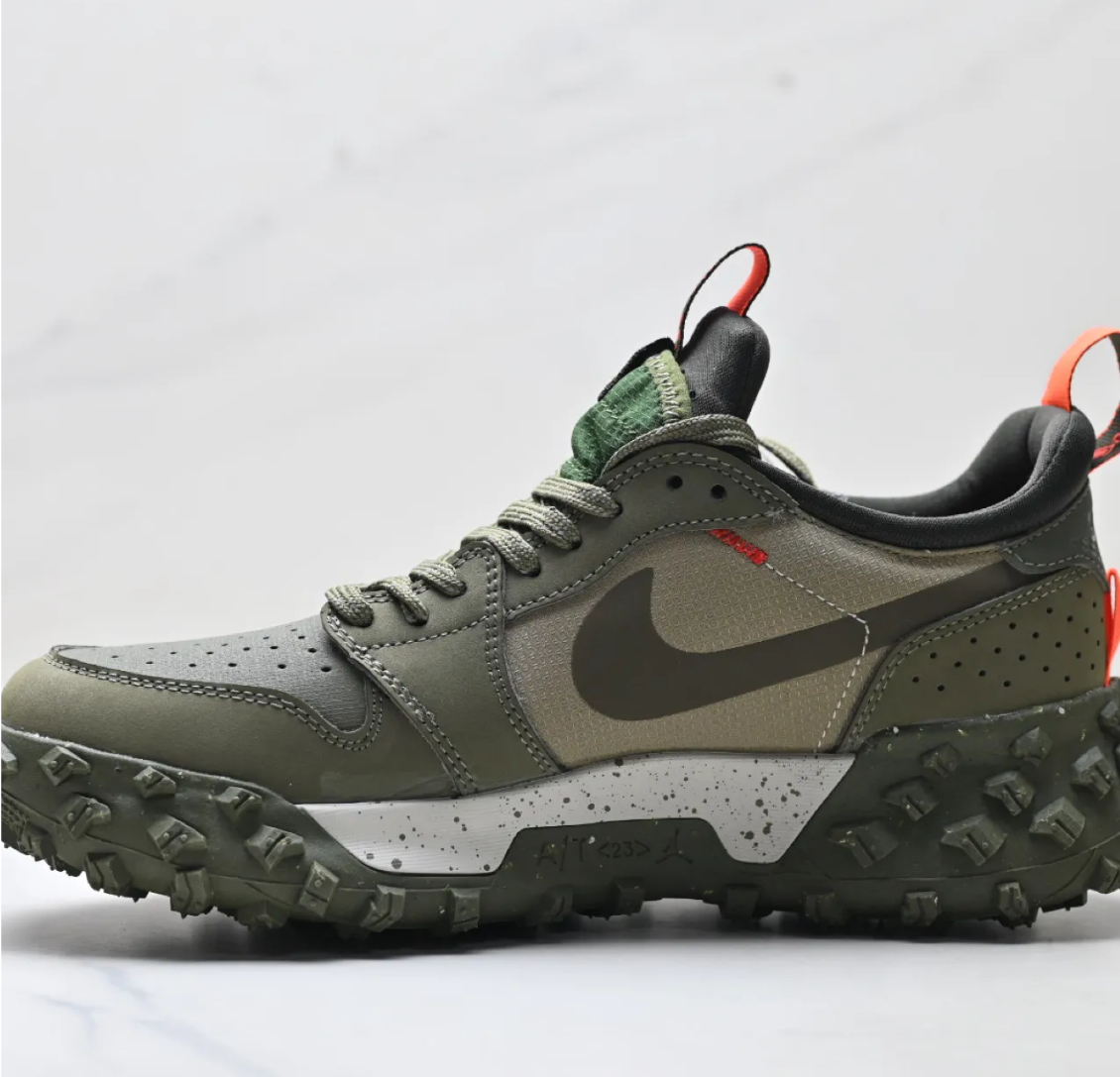 Air Jordan 1 Low Element GoreTex Medium Olive Shoes Sneakers