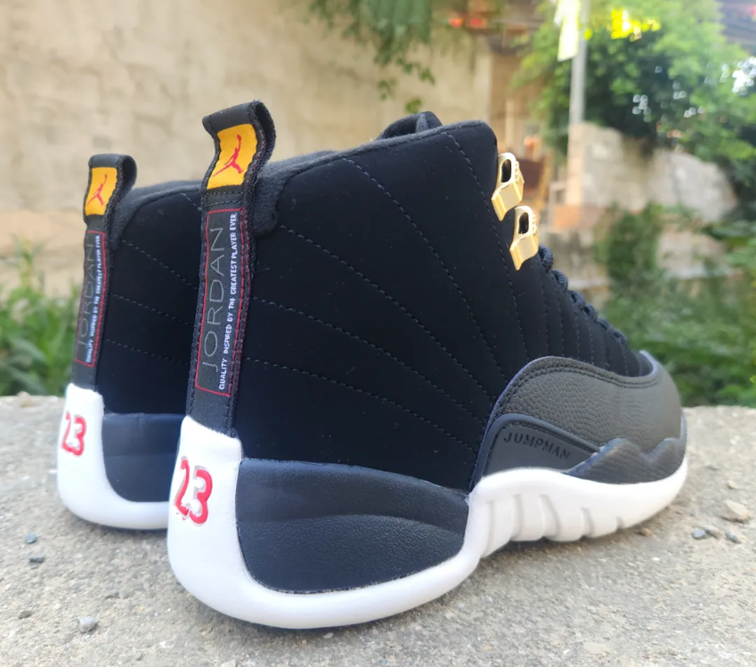 Air Jordan 12 Reverse Taxi Shoes Sneakers