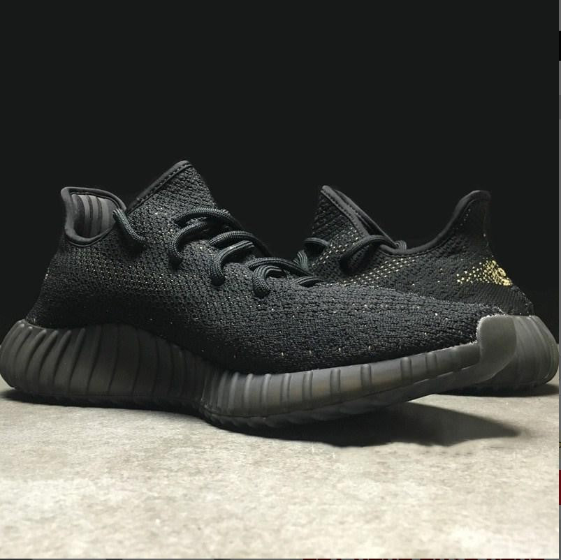 Yeezy Boost 350 V2 Core Black Green Shoes Sneakers