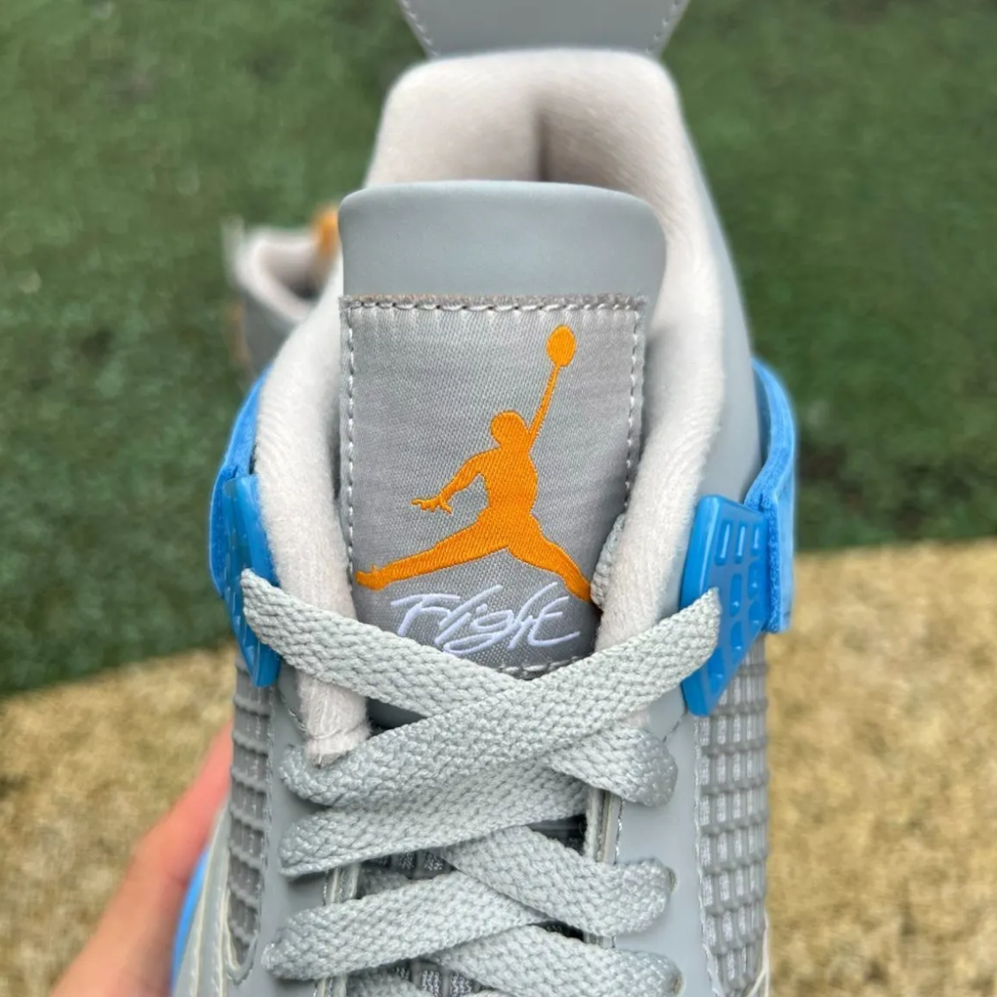 Air Jordan 4 LS Mist Blue Shoes Sneakers