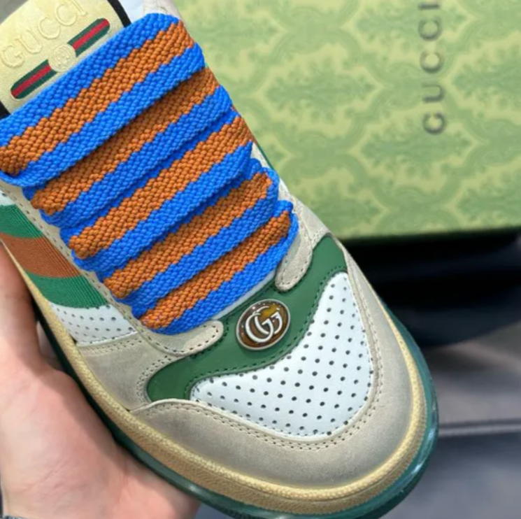 GG Screener Sneaker ‘Off White Green Red’ Shoes Sneakers