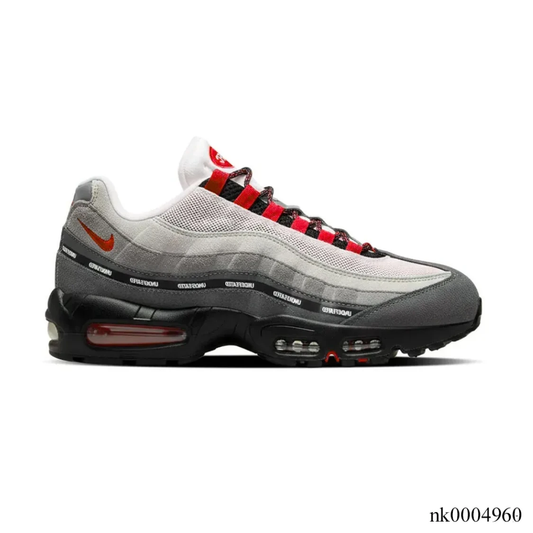 Air Max 95 SP x Undefeated Geo Tokyo Bright Crimson Shoes Sneakers