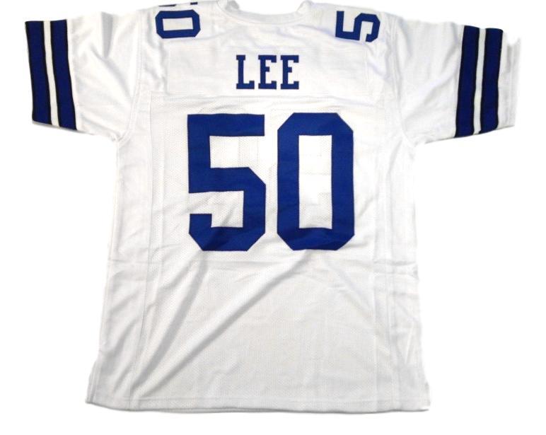 Sean Lee CUSTOM STITCHED Unsigned Football Jersey White