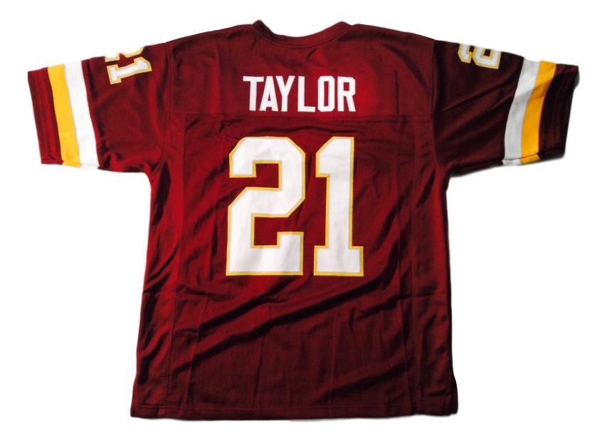 Sean Taylor CUSTOM STITCHED Unsigned Football Jersey Maroon