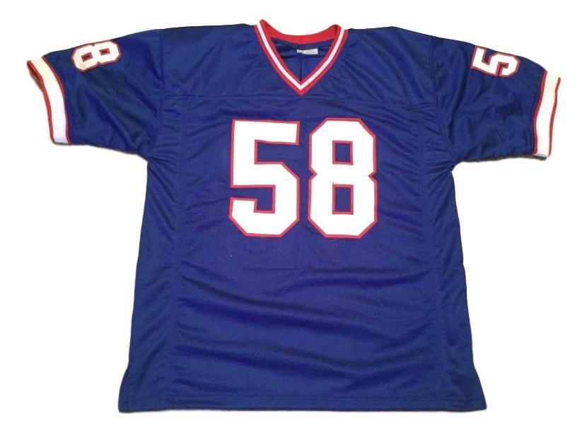 Shane Conlan CUSTOM STITCHED Unsigned Football Jersey Blue (Copy)