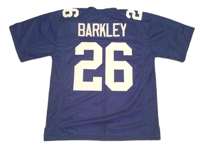 Shaquon Barkley CUSTOM STITCHED Unsigned Football Jersey Blue