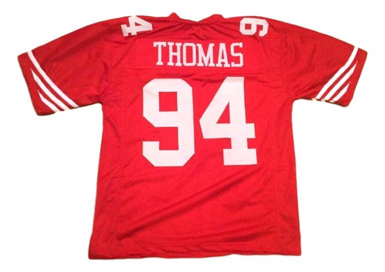 Solomon Thomas CUSTOM STITCHED Unsigned Football Jersey Red