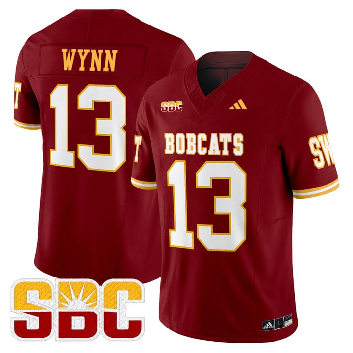 Spergon Wynn Jersey #13 Texas State Bobcats 2025 Limited Stitched