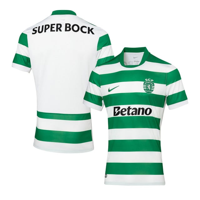 Sporting CP 2025-26 Home Men Jersey – Green
