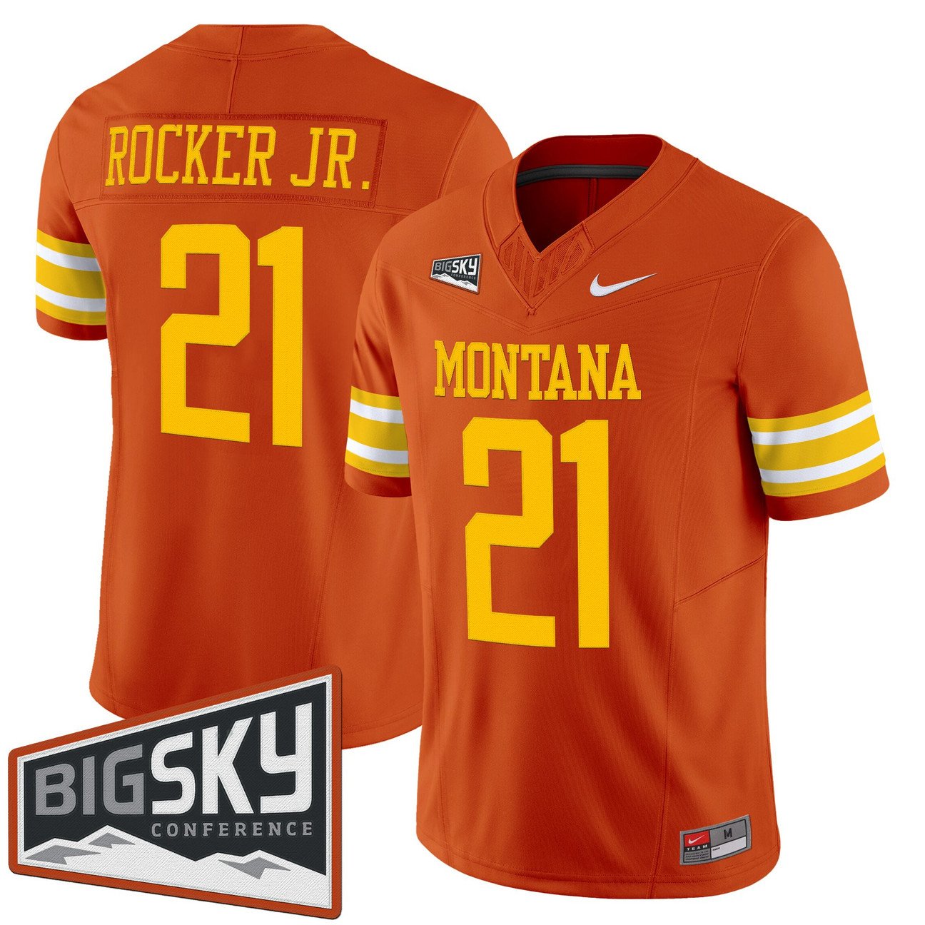 Stevie Rocker Jr Jersey #21 Montana Grizzlies 1995 Throwback Vapor Limited Stitched