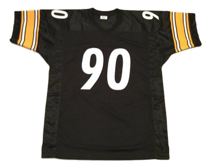 T.J. Watt CUSTOM STITCHED Unsigned Football Jersey Black