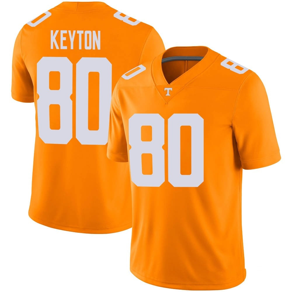 Tennessee Volunteers Ramel Keyton Jersey #80 College Football Orange