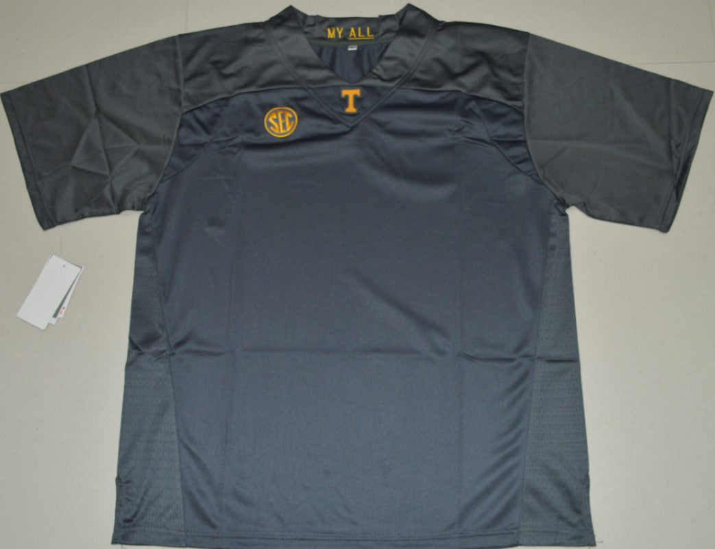 Tennessee Volunteers Jersey Blank Football NCAA Jerseys Gray