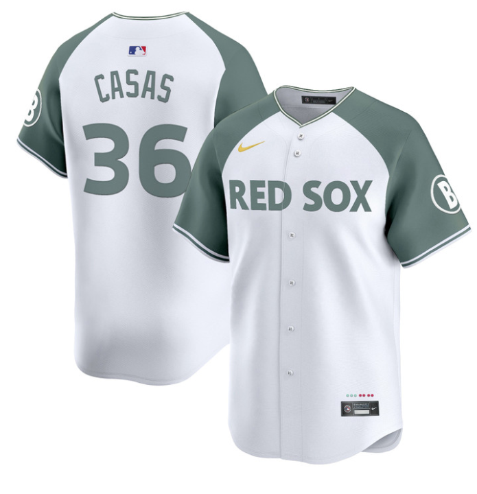 Triston Casas Jersey #36 Boston Red Sox 2025 City Connect Vapor Premier Limited Stitched Alternate