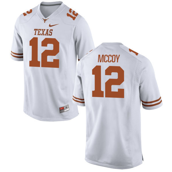 Texas Longhorns 12 Colt McCoy White College Jersey